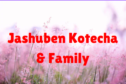 Jashuben Kotecha & Family