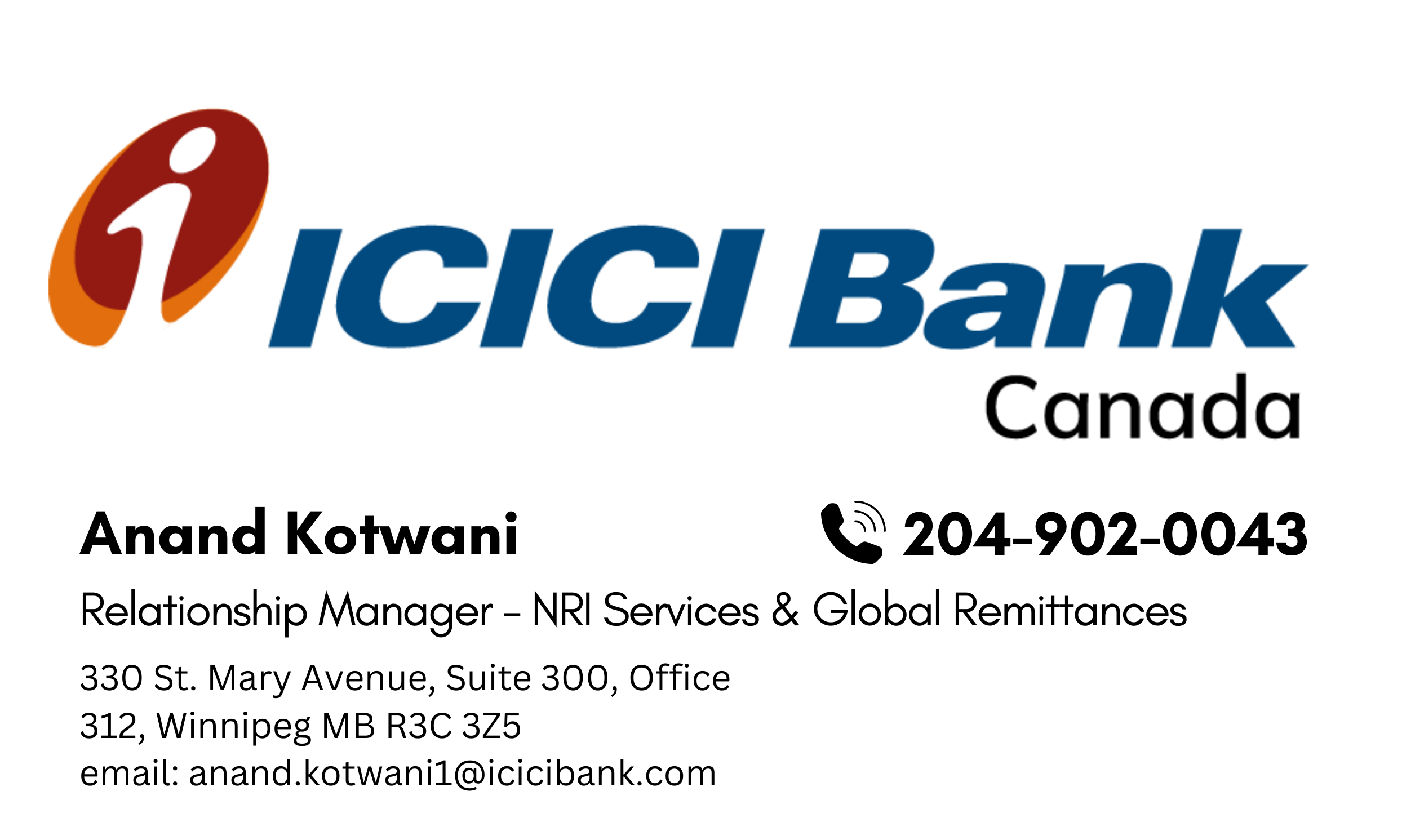 ICICI Bank Canada