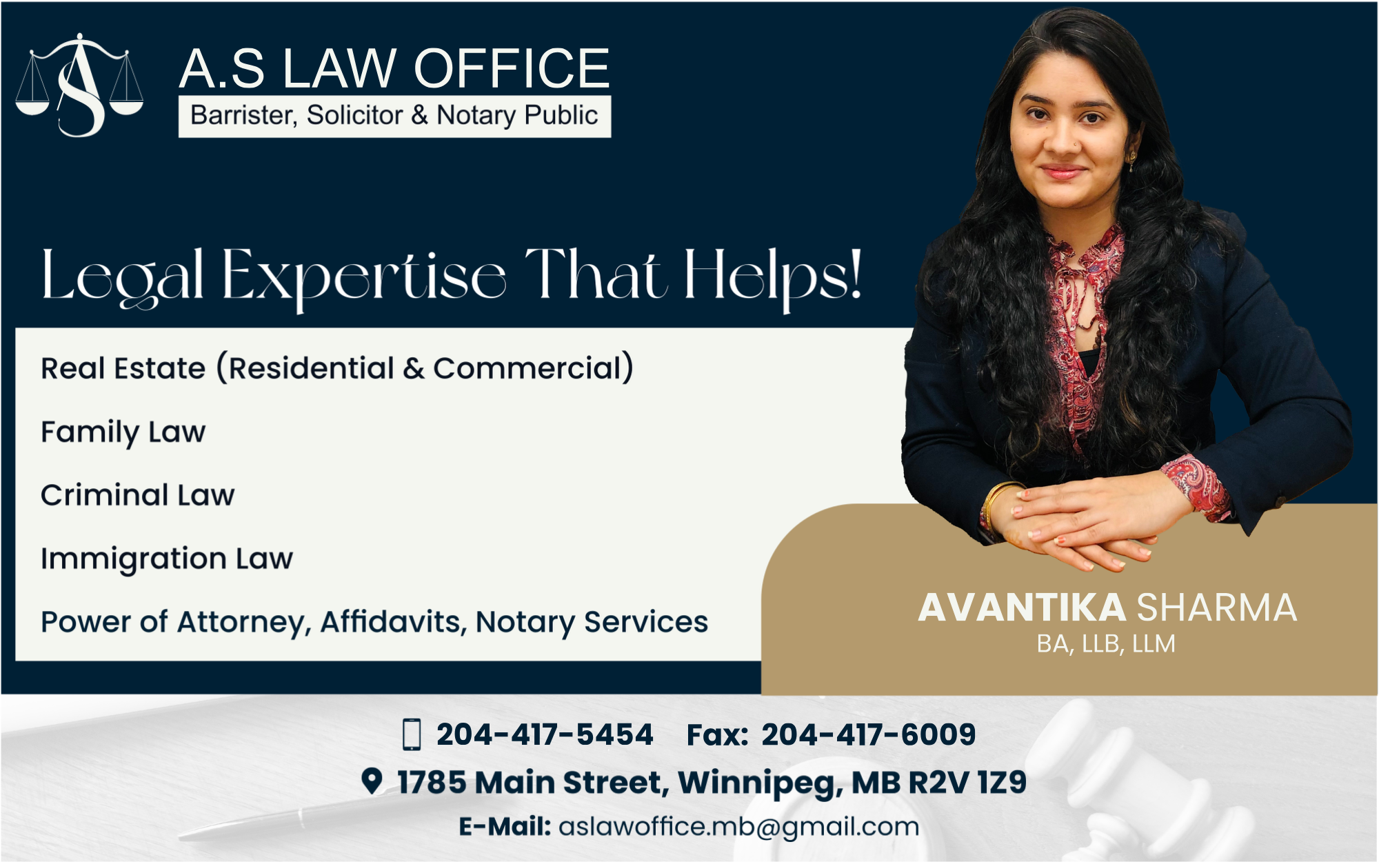 Avantika Sharma - AS LAW OFFICE